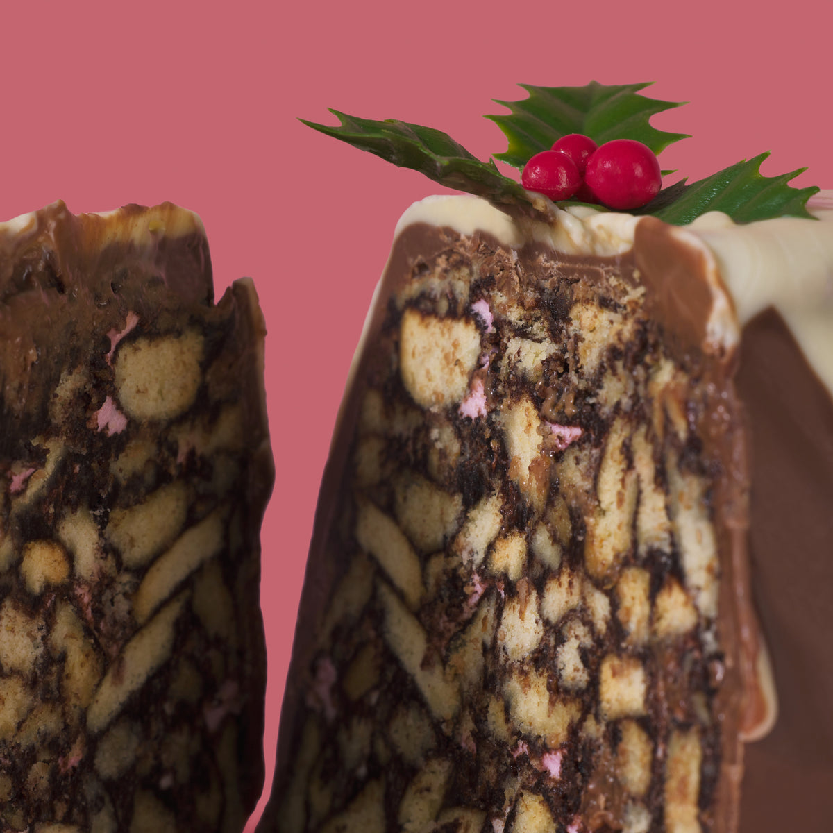 Chocolate Biscuit Cake Christmas Pudding - ** PRE-ORDER - SHIPPING FIRST WEEK OF NOVEMBER**