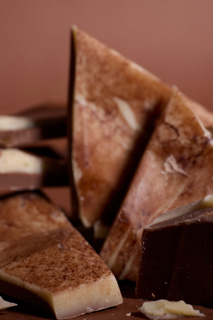 Milk and white Chocolate Coffee Bar