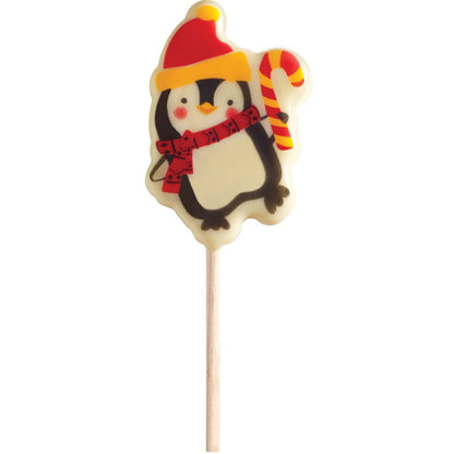 Christmas Penguin Chocolate Lollipop